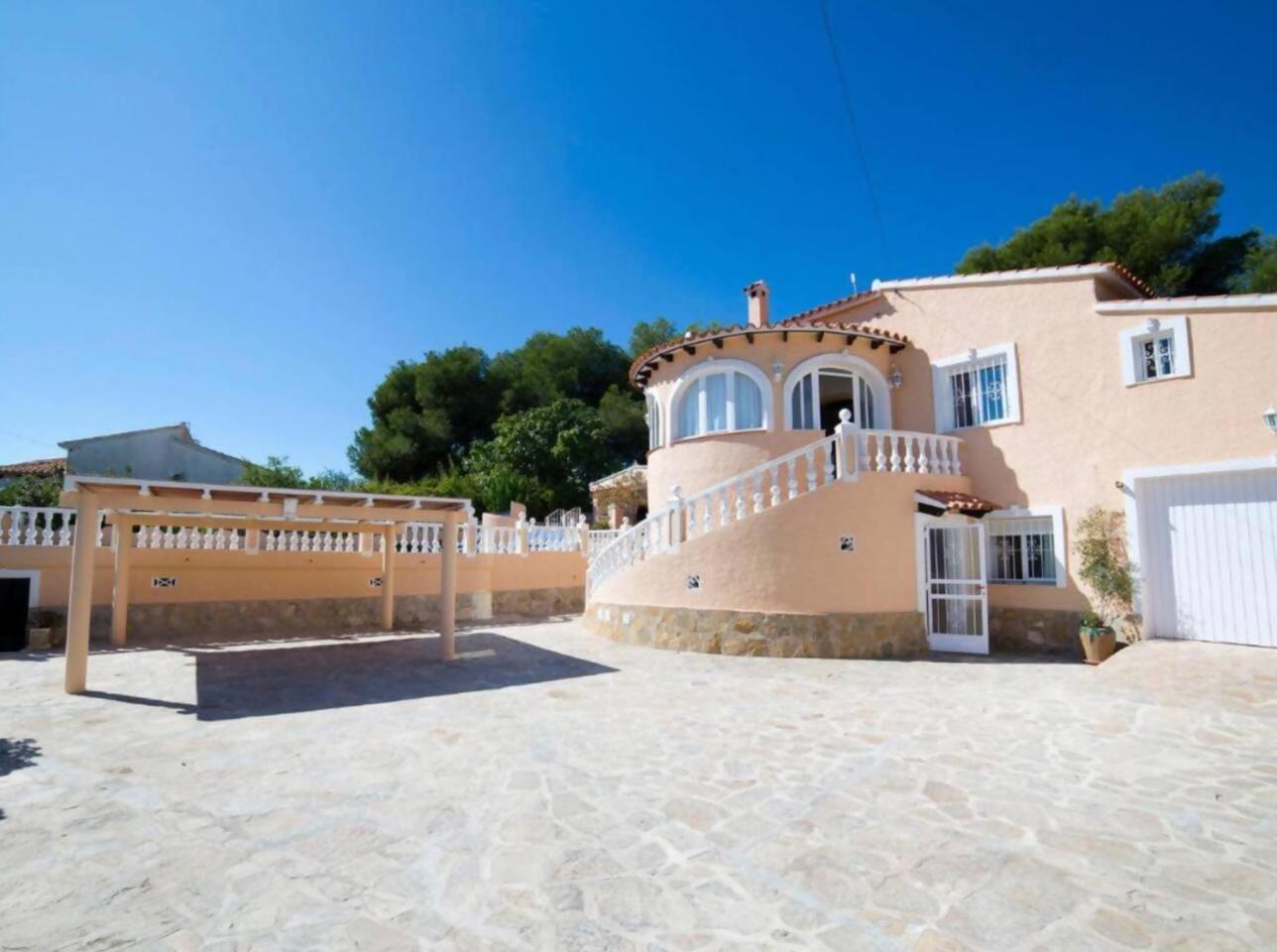 Relaxdiversion En Villa Piscina Bbq Y Cocina Ext Calp Extérieur photo