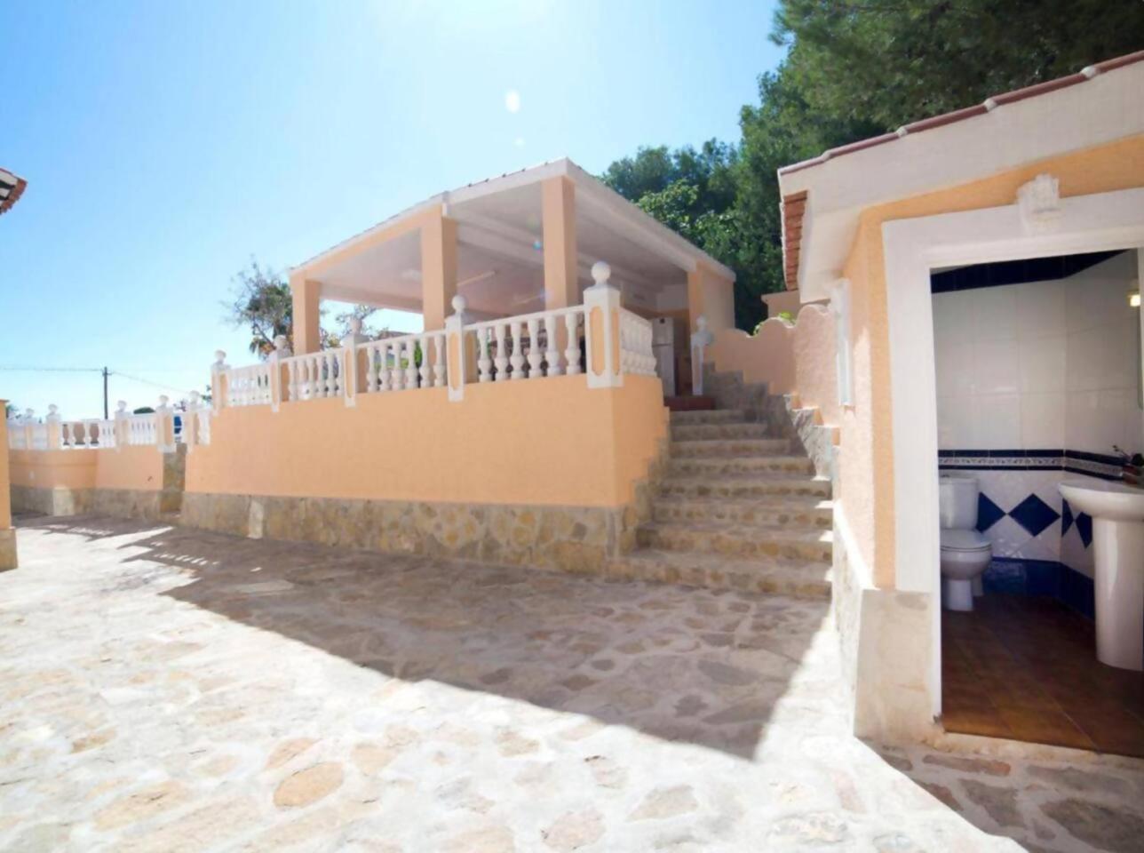 Relaxdiversion En Villa Piscina Bbq Y Cocina Ext Calp Extérieur photo