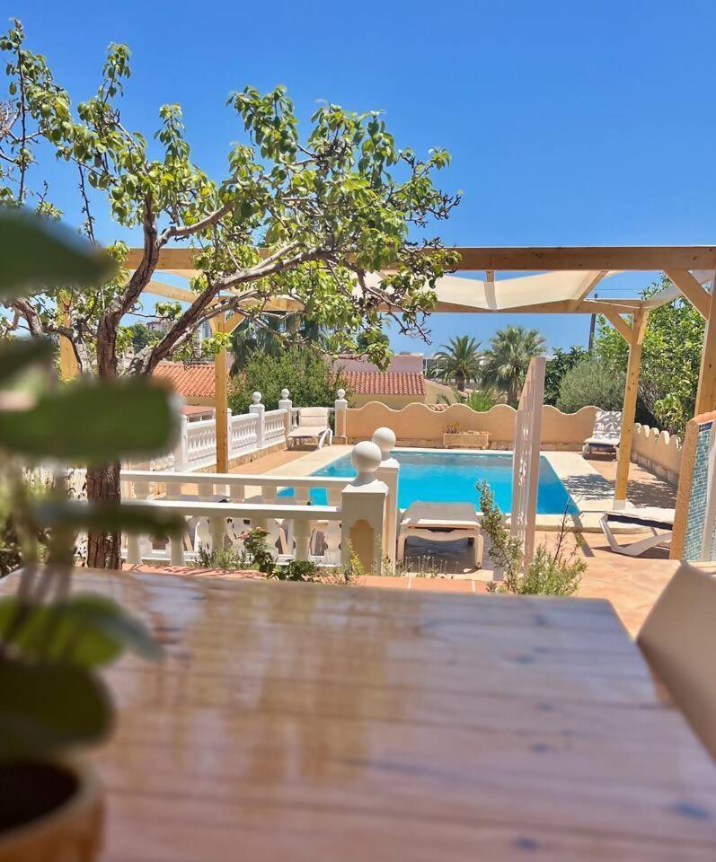 Relaxdiversion En Villa Piscina Bbq Y Cocina Ext Calp Extérieur photo