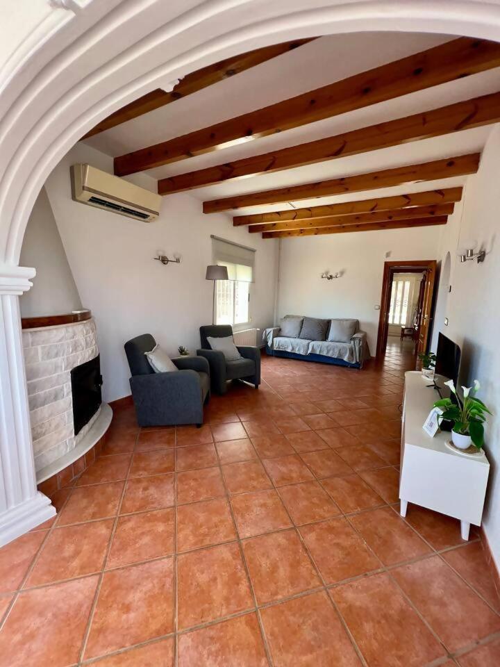 Relaxdiversion En Villa Piscina Bbq Y Cocina Ext Calp Extérieur photo