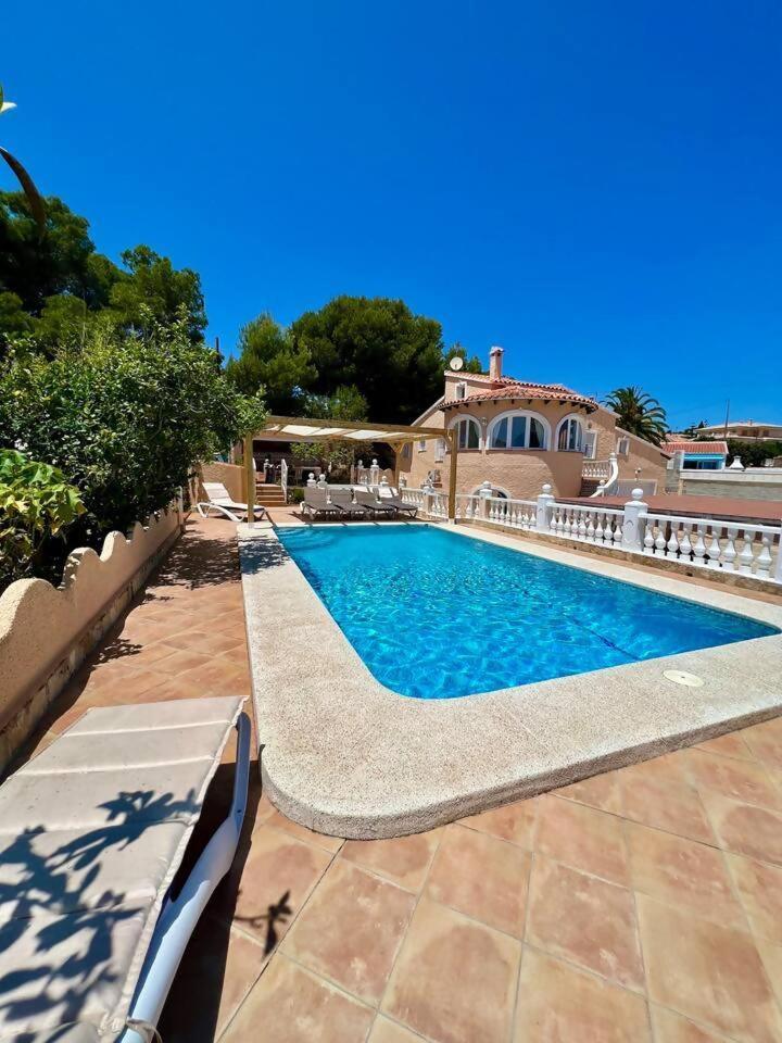 Relaxdiversion En Villa Piscina Bbq Y Cocina Ext Calp Extérieur photo
