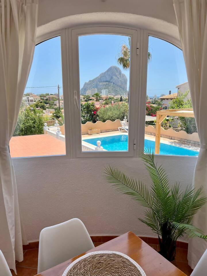 Relaxdiversion En Villa Piscina Bbq Y Cocina Ext Calp Extérieur photo