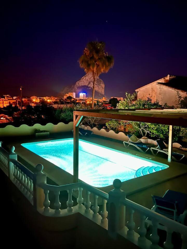 Relaxdiversion En Villa Piscina Bbq Y Cocina Ext Calp Extérieur photo