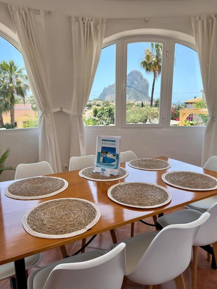 Relaxdiversion En Villa Piscina Bbq Y Cocina Ext Calp Extérieur photo